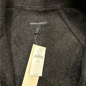 NEW!  never worn Womans XS PETITE jacket.  BRUSHED HEAVY knit